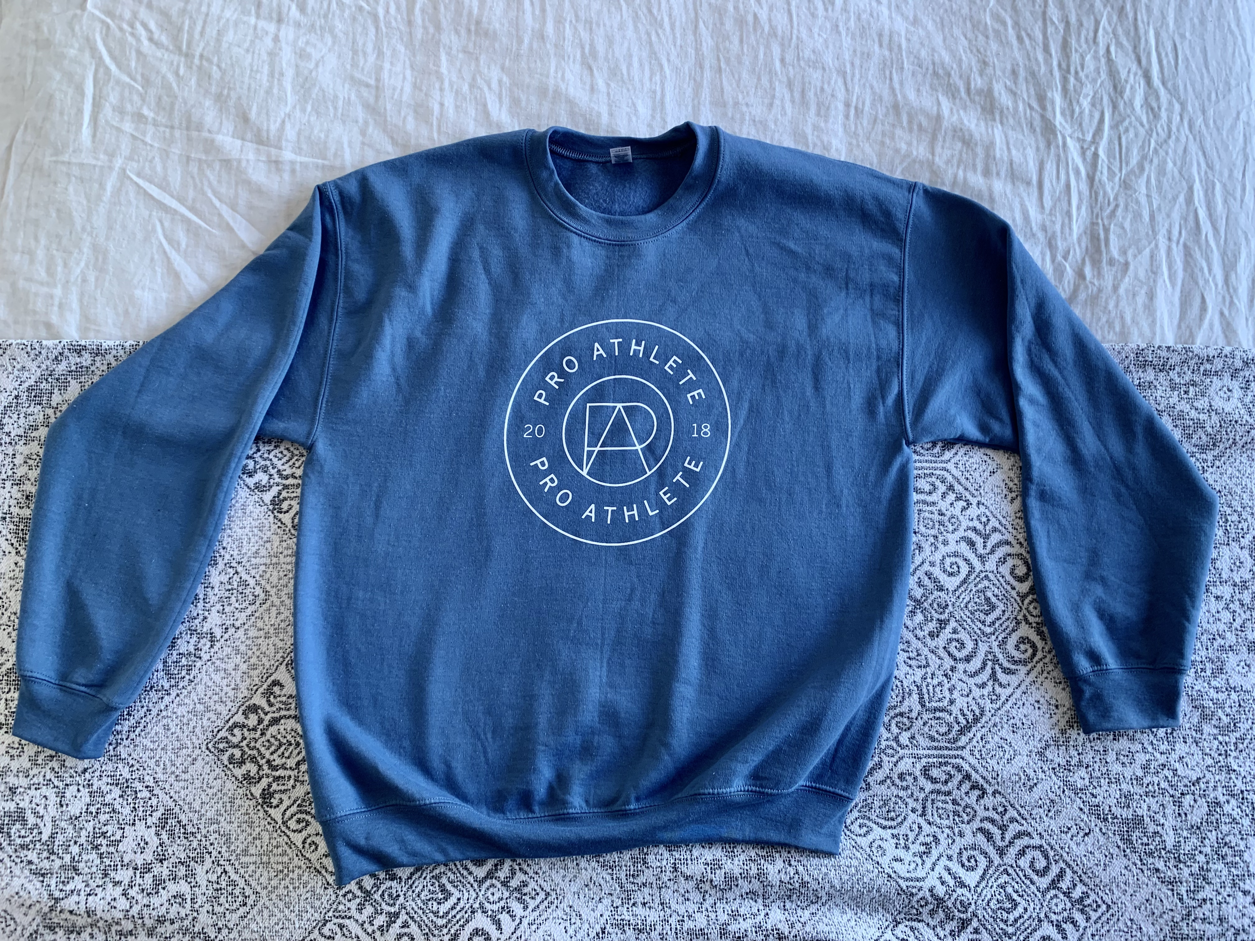 Coton ouaté bleu indigo